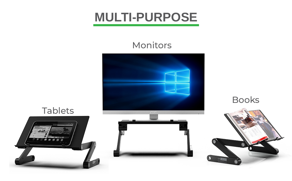 adjustable laptop stand folding portable standing desk