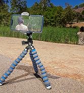 iBOLT Tripod miniPro XL Flexible 3-in-1 11 inch Tripod for Smartphones, Cameras, and GoPros- with...