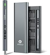 LIFEGOO Mini Electric Screwdriver, 62 in 1 Cordless Precision Power Screwdriver Set with 48 Bits,...