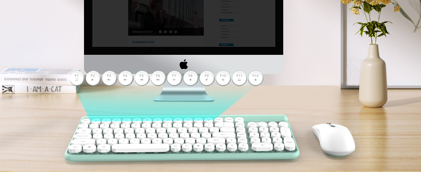 wireless keyboard mouse combo