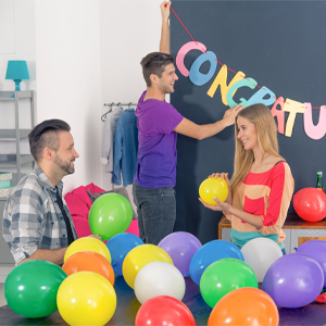 100 PCS balloons assorted colors