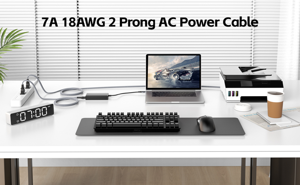 AC Replacement Power Cord