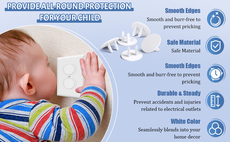 65 Pcak Outlet Plug Covers