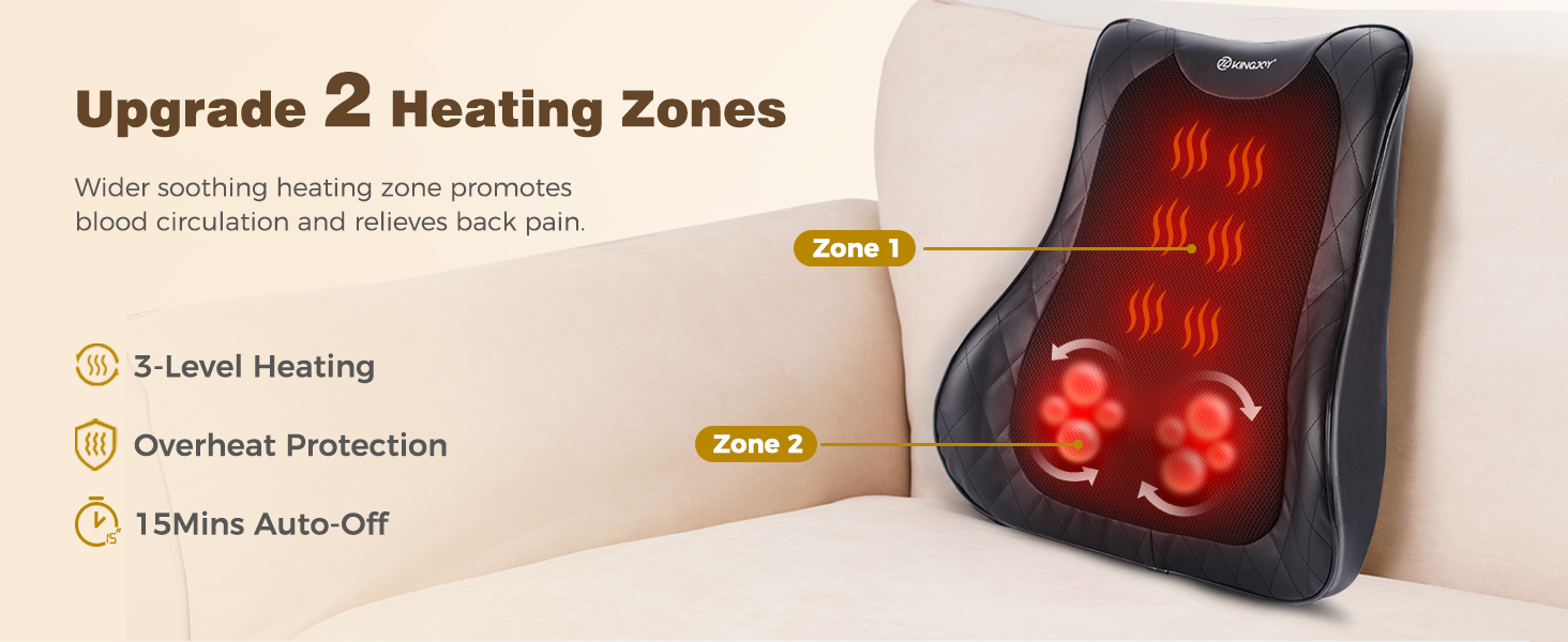 back massager with heat