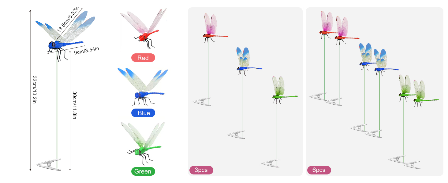 dragonfly clips to keep bugs away
