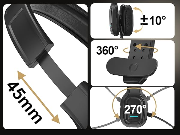 Single Ear Wireless Headphone c2