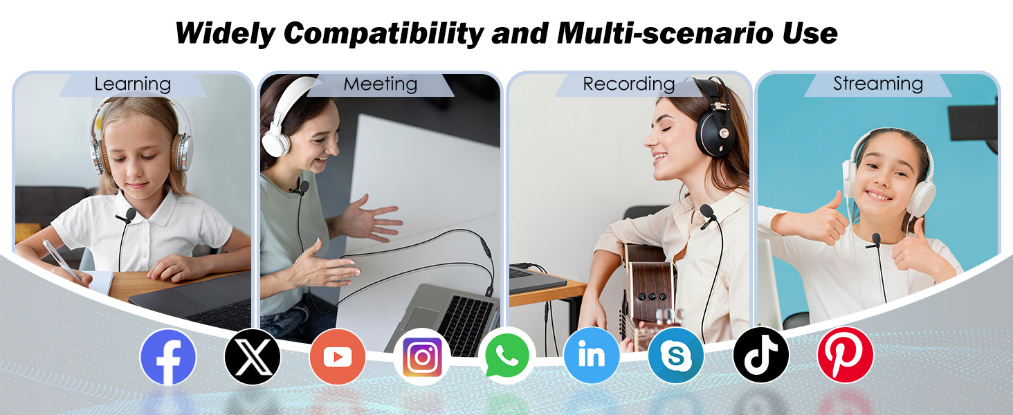 USB lavalier microphone