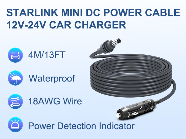 starlink mini car charger