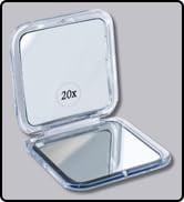 20X Square Compact Mirror
