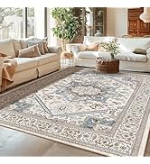 OPPODREAM Area Rugs 5x7, Soft Area Rug, 5x7 Washable Rug with Non Slip Backing, Faux Cashmere Low...
