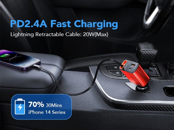 Retractable Car Charger
