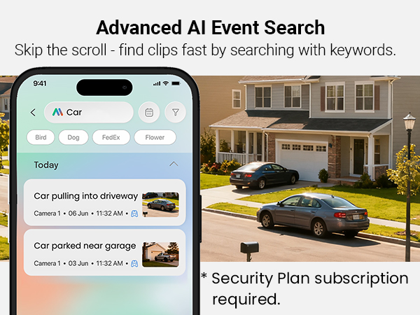 Advanced AI Event Search