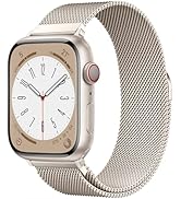 Original Milanese Loop Band Compatible with Apple Watch 38mm 40mm 41mm 42mm 44mm 45mm 46mm 49mm -...