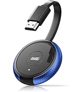 AIMIBO iOS Wireless Display Adapter 4K 5G - Direct Plug &amp; Play HDMI Wireless Dongle for i Phone i...