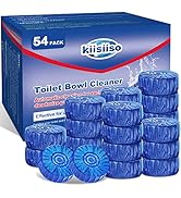 KIISIISO Multipurpose Bathroom Cleaners, 54 Pack Commercial &amp; Household Toilet Bowl Cleaners, Blu...