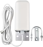 YOTENKO High Gain 10 dBi Wideband Omni Directional Outdoor Antenna 4G / LTE / 5G with N Female Co...