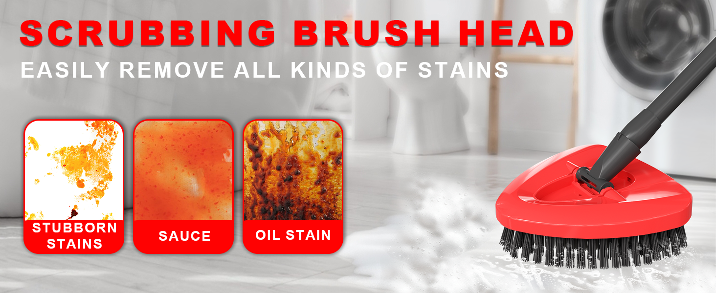 SCRUBBING BRUSH HEAD