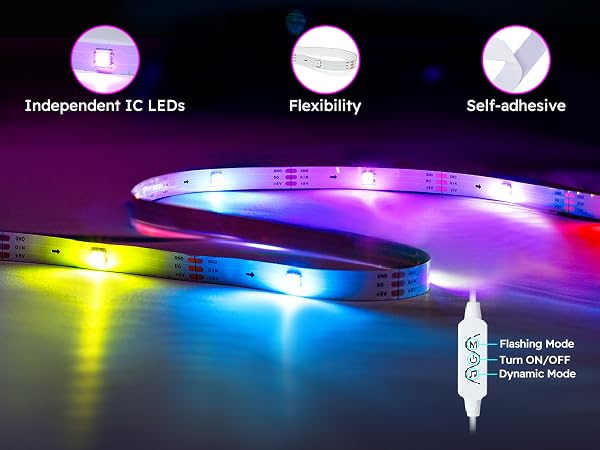 High quality led lights for tv bedroom room decor