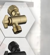 gold shower adapter