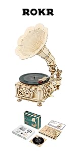 ROKR 3D Wooden Puzzle Globe ST002