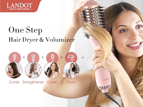 hot hair blow dryer brush