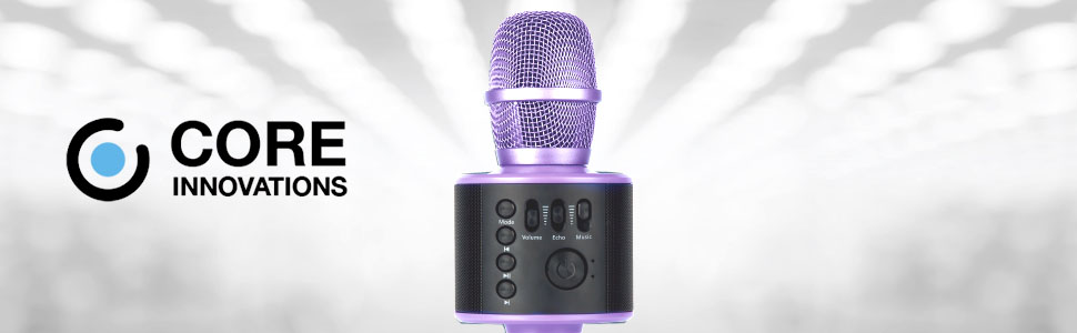 Portable Bluetooth Karaoke Microphone