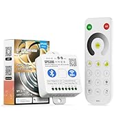 BTF-LIGHTING SP530E WiFi Alexa Bluetooth Controller 4 Zones 2.4GHz Dimming RF RB1 Remote Kit Supp...