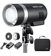 Godox AD300 Pro AD300Pro Outdoor Flash Strobe, Portable 300Ws 2.4G TTL 1/8000 HSS Monolight, 0.01...