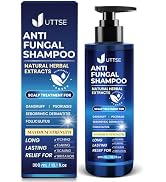 Uttse Anti-Fungal Shampoo for Scalp Psoriasis: Dandruff Shampoo for Folliculitis and Seborrheic D...