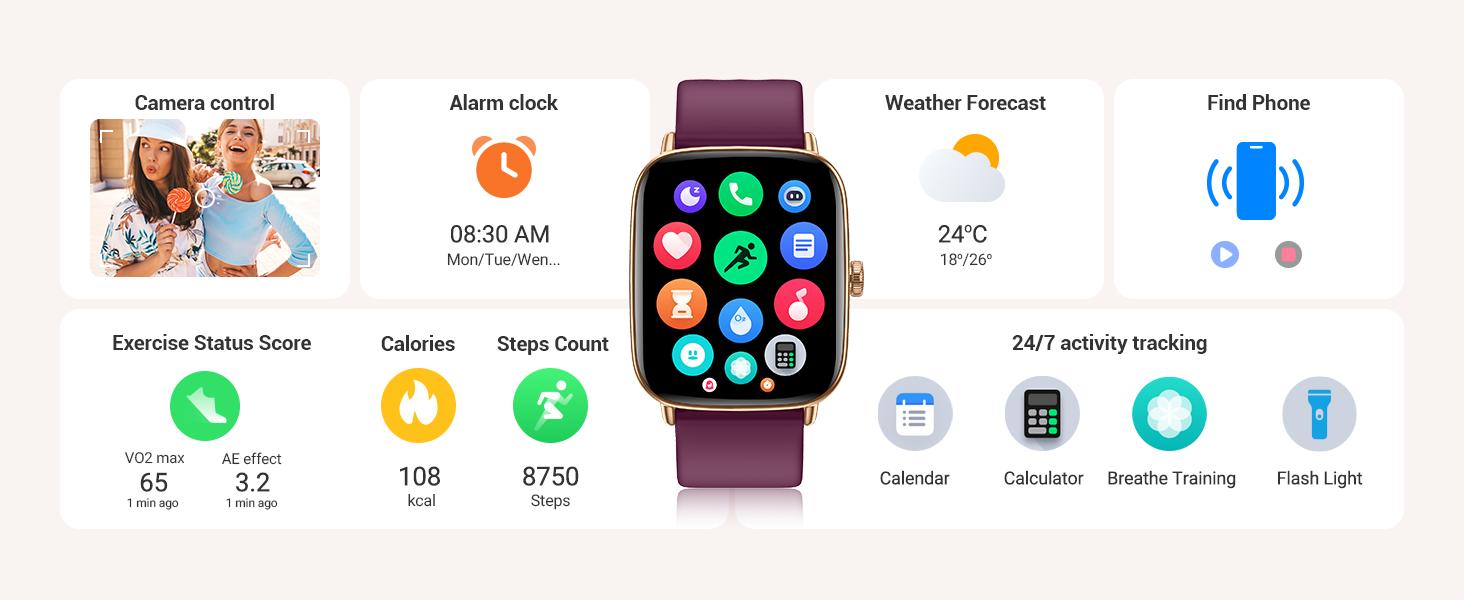 smartwatch for men with multi functions