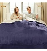 VELLUBAM King Size Heated Blanket 100