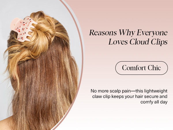 Hair Clips for Women Strong Hold Claw Clips Thick or Thin Hair Recycled Plastic Non Slip Durable