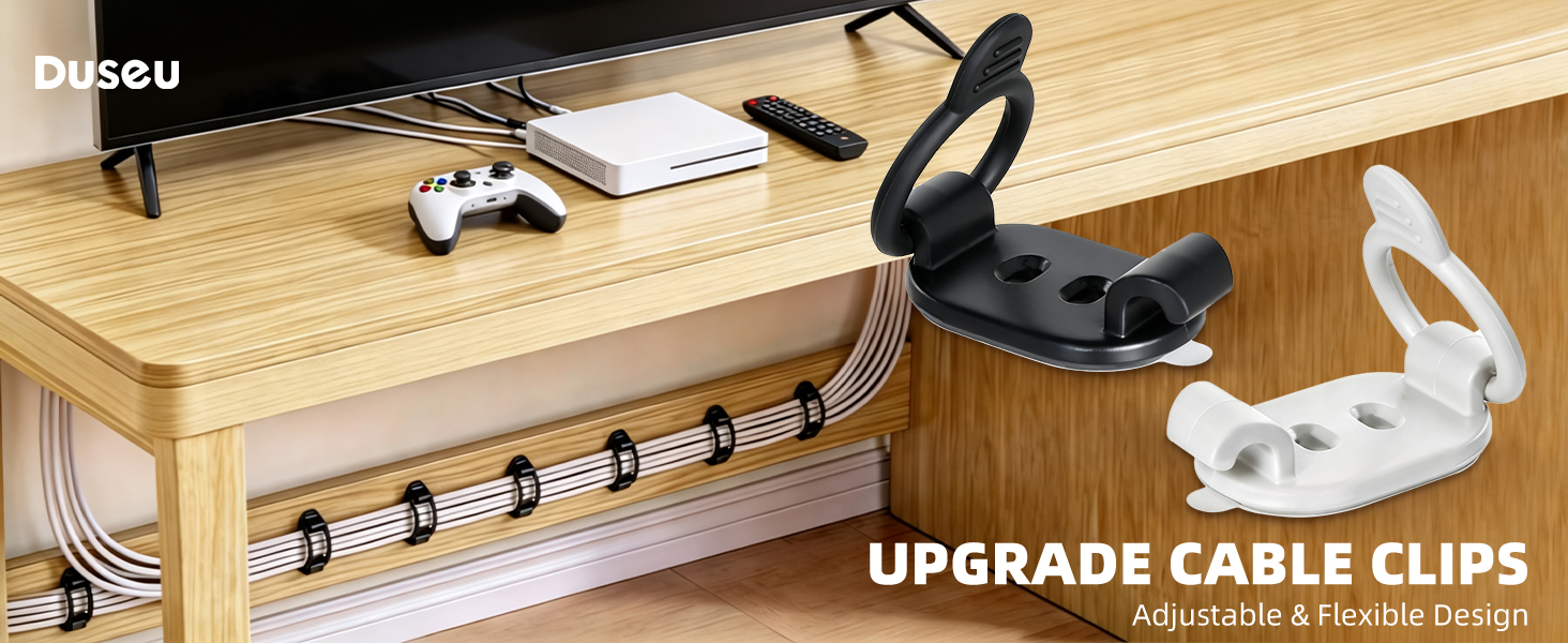 Duseu Upgrade Cable Clips