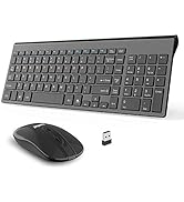 LeadsaiL Wireless Keyboard and Mouse Combo Wireless Mouse and Keyboards Cordless USB Computer Key...