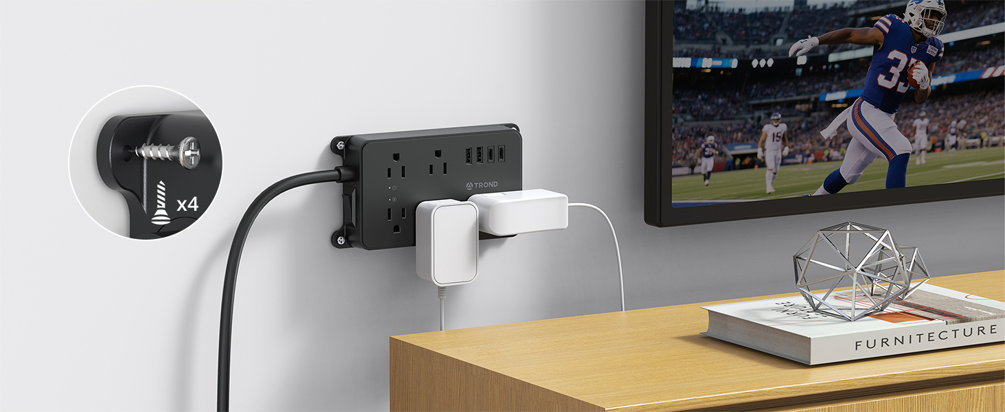 wall mount power strip