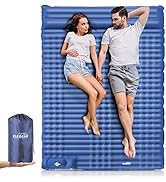 Elegear CumbreX Sleeping Pad for Camping with 9 R-Value, 4” Thick Ultralight Camping Sleeping Ma...
