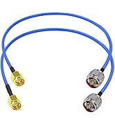 N Type to RPSMA Coax Cable TUOLNK N Male Plug to RP-SMA Male Plug WiFi Antenna Extension Cable RG...