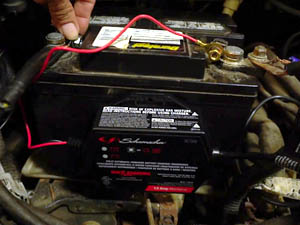 Float mode monitoring, also known as maintaining, uses a small current to keep a battery charged.