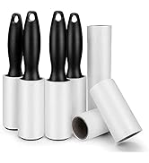 480 Sheet Extra Sticky Lint Roller - Pet Hair Remover for Clothes - 4 Handles + 8 Refills Pack