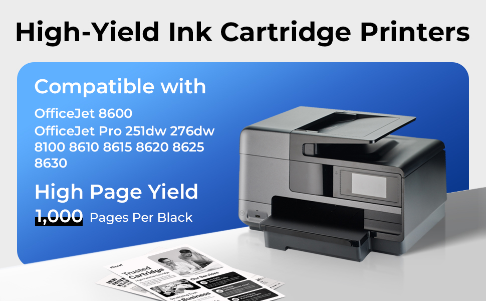 High-Yield Ink Cartridge Printers