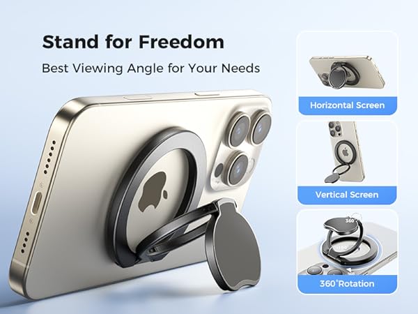 dual magnetic phone holder