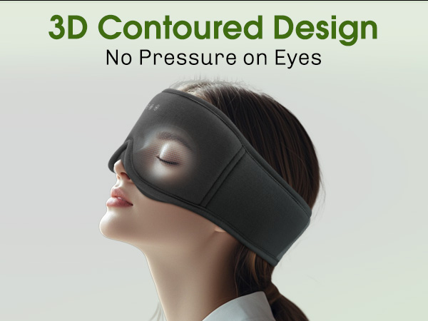 bamboo sleep eye mask bluetooth headphone for sleep