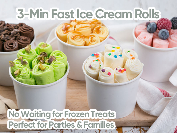 LM ice cream roll maker