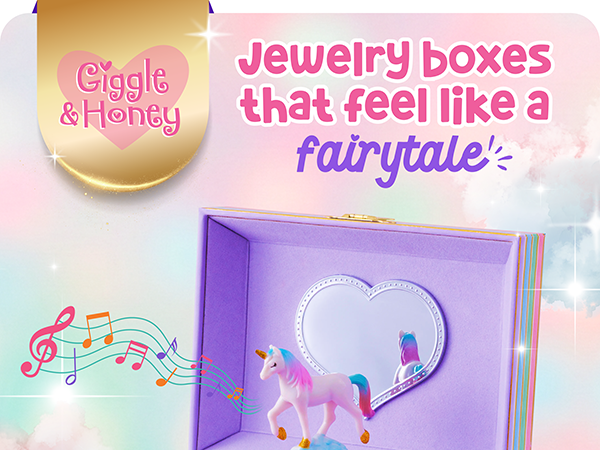 Jewelry box for little girls
