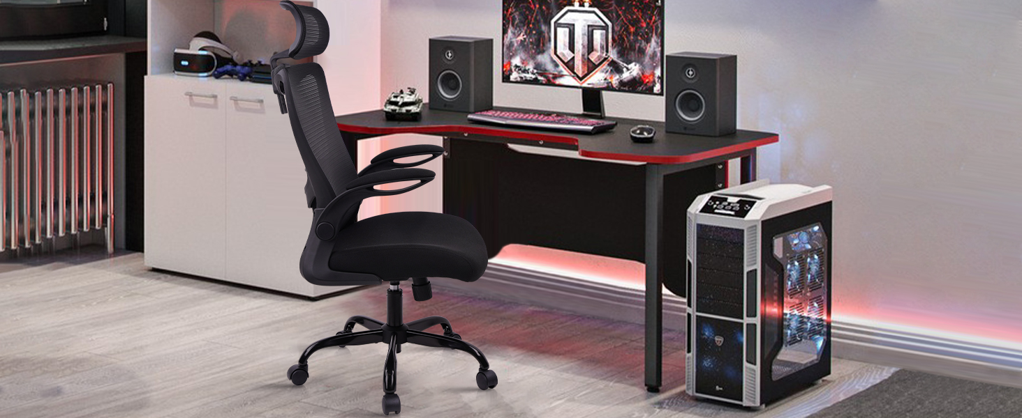 CLATINA Office Chair Ergonomic Mesh Desk Chair