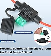 10 FT Starlink Mini Direct Battery Power Cable [No Boost Converter Needed] Waterproof 18AWG Starl...
