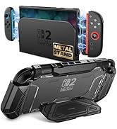 i-Blason Dockable for Nintendo Switch 2 Case with Sturdy Metal Stand [Ergonomic Design] [Convenie...