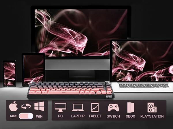 HE75 Tri-Mode Gaming Keyboard