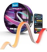 Govee 9.8ft COB LED Strip Light Pro, RGBICW Light with Warm White, WiFi | Work with Alexa, Google...