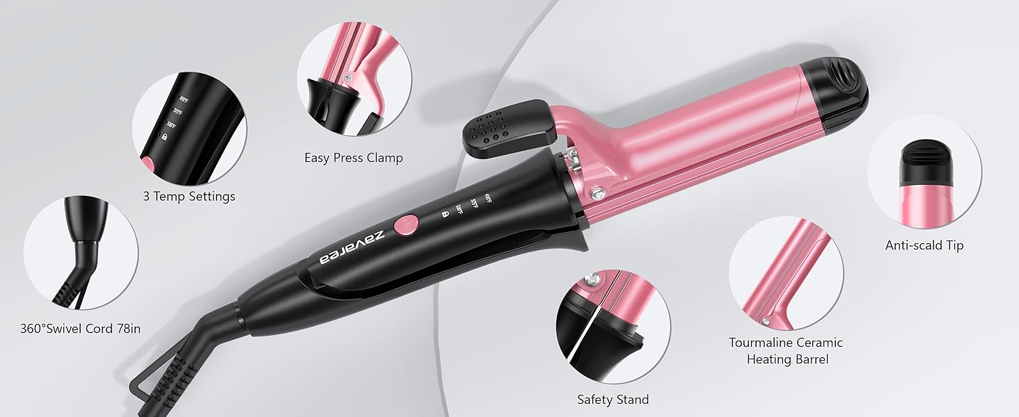 dual voltage curling iron